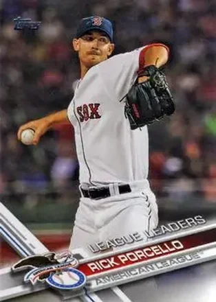2017 Topps #28 - Rick Porcello - Boston Red Sox