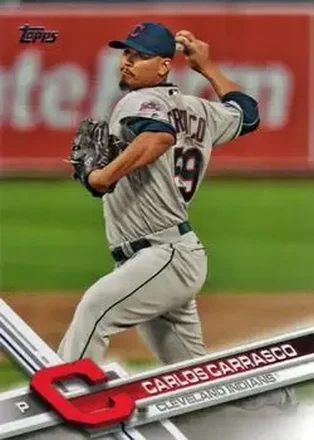 2017 Topps #31 - Carlos Carrasco - Cleveland Indians
