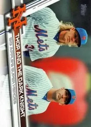 2017 Topps #32 - Thor and the Dark Knight - New York Mets