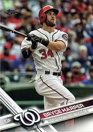 2017 Topps #34 - Bryce Harper - Washington Nationals