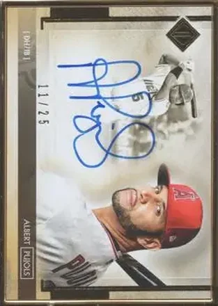 2020 Topps Transcendent Collection - Transcendent Collection Autographs Variation #TCAV-AP - Albert Pujols - Los Angeles Angels