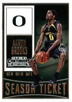 2015 Panini Contenders Draft Picks #1 Aaron Brooks