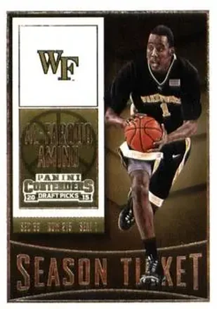 2015 Panini Contenders Draft Picks #4 Al-Farouq Aminu