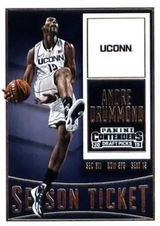 2015 Panini Contenders Draft Picks #5 Andre Drummond