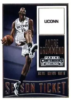 2015 Panini Contenders Draft Picks #5 Andre Drummond