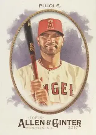 2017 Topps Allen & Ginter #2 - Albert Pujols - Los Angeles Angels