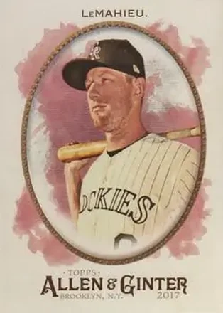 2017 Topps Allen & Ginter #6 - DJ LeMahieu - Colorado Rockies