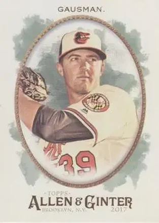 2017 Topps Allen & Ginter #8 - Kevin Gausman - Baltimore Orioles