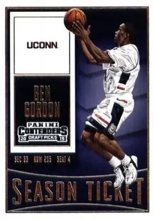 2015 Panini Contenders Draft Picks #10 Ben Gordon