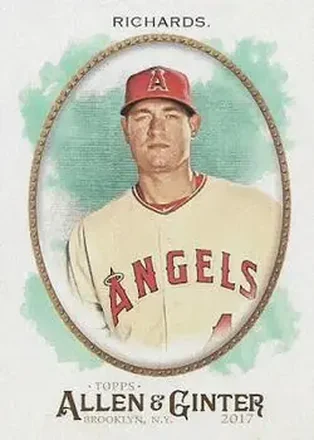 2017 Topps Allen & Ginter #16 - Garrett Richards - Los Angeles Angels