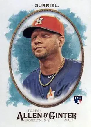 2017 Topps Allen & Ginter #27 - Yuli Gurriel - Houston Astros