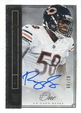 2018 Panini One #78 - Roquan Smith - Chicago Bears