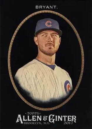 2017 Topps Allen & Ginter X #1 - Kris Bryant - Chicago Cubs