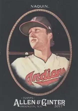 2017 Topps Allen & Ginter X #3 - Tyler Naquin - Cleveland Indians