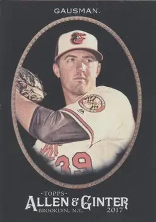 2017 Topps Allen & Ginter X #8 - Kevin Gausman - Baltimore Orioles