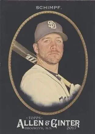 2017 Topps Allen & Ginter X #9 - Ryan Schimpf - San Diego Padres