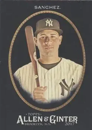2017 Topps Allen & Ginter X #15 - Gary Sanchez - New York Yankees