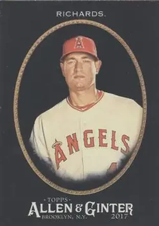 2017 Topps Allen & Ginter X #16 - Garrett Richards - Los Angeles Angels