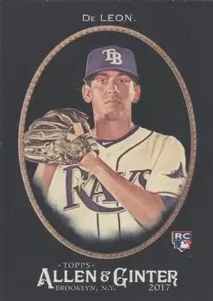 2017 Topps Allen & Ginter X #17 - Jose De Leon - Tampa Bay Rays