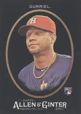 2017 Topps Allen & Ginter X #27 - Yuli Gurriel - Houston Astros