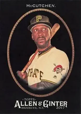 2017 Topps Allen & Ginter X #28 - Andrew McCutchen - Pittsburgh Pirates