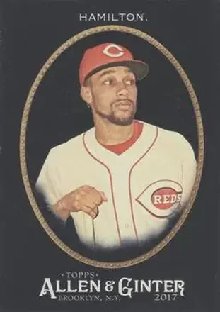 2017 Topps Allen & Ginter X #34 - Billy Hamilton - Cincinnati Reds