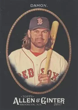2017 Topps Allen & Ginter X #35 - Johnny Damon - Boston Red Sox