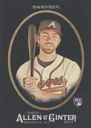 2017 Topps Allen & Ginter X #40 - Dansby Swanson - Atlanta Braves
