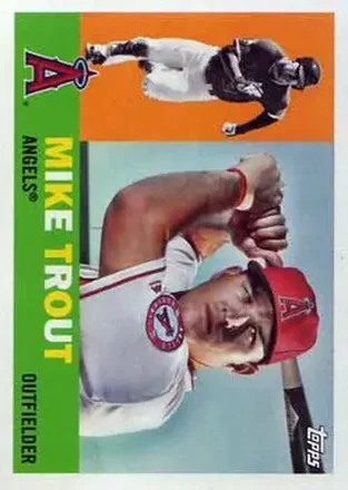 2017 Topps Archives #1 - Mike Trout - Los Angeles Angels