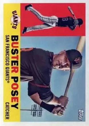 2017 Topps Archives #2 - Buster Posey - San Francisco Giants