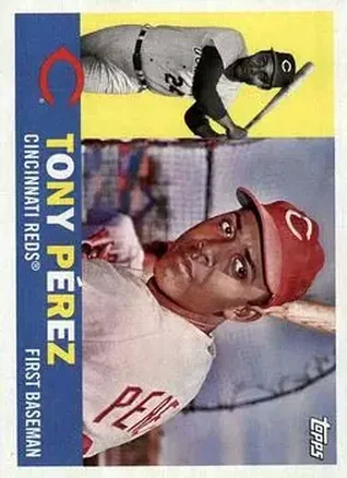 2017 Topps Archives #5 - Tony Pérez - Cincinnati Reds