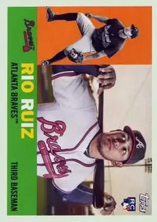 2017 Topps Archives #10 - Rio Ruiz - Atlanta Braves