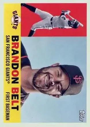 2017 Topps Archives #15 - Brandon Belt - San Francisco Giants