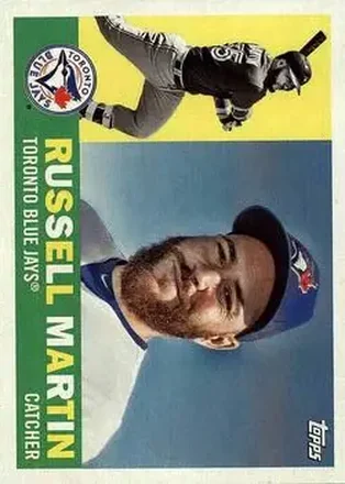 2017 Topps Archives #19 - Russell Martin - Toronto Blue Jays