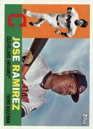 2017 Topps Archives #21 - José Ramírez - Cleveland Indians