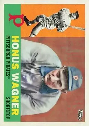 2017 Topps Archives #23 - Honus Wagner - Pittsburgh Pirates