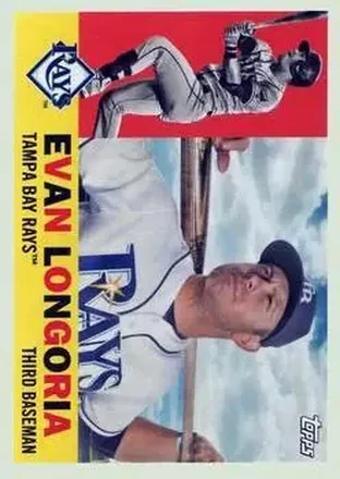 2017 Topps Archives #28 - Evan Longoria - Tampa Bay Rays
