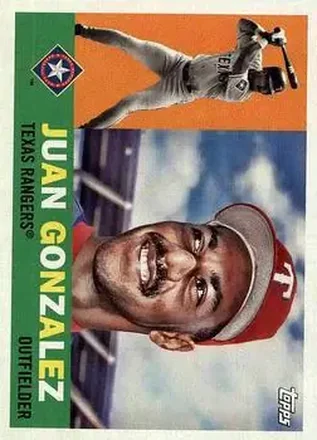 2017 Topps Archives #32 - Juan Gonzalez - Texas Rangers