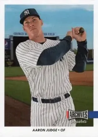 2017 Topps Archives Snapshots #AS-AJ - Aaron Judge - New York Yankees