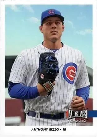 2017 Topps Archives Snapshots #AS-ARI - Anthony Rizzo - Chicago Cubs