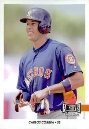 2017 Topps Archives Snapshots #AS-CC - Carlos Correa - Houston Astros