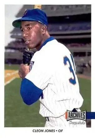 2017 Topps Archives Snapshots #AS-CJ - Cleon Jones - New York Mets