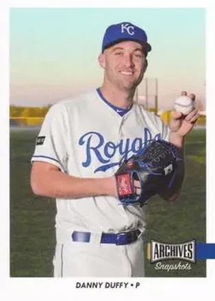 2017 Topps Archives Snapshots #AS-DD - Danny Duffy - Kansas City Royals