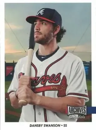 2017 Topps Archives Snapshots #AS-DS - Dansby Swanson - Atlanta Braves