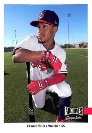 2017 Topps Archives Snapshots #AS-FL - Francisco Lindor - Cleveland Indians
