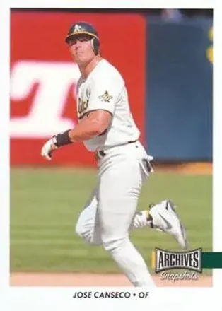2017 Topps Archives Snapshots #AS-JC - Jose Canseco - Oakland Athletics