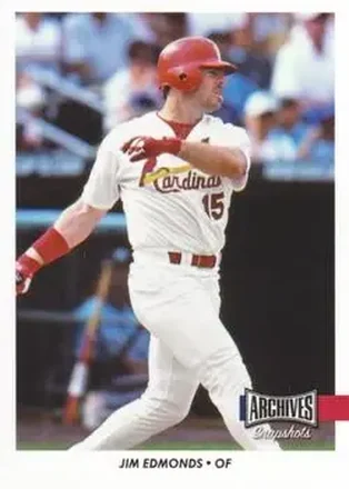 2017 Topps Archives Snapshots #AS-JE - Jim Edmonds - St. Louis Cardinals