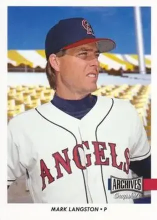 2017 Topps Archives Snapshots #AS-ML - Mark Langston - California Angels