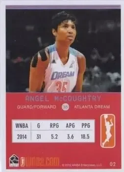 Back of Angel McCoughtry