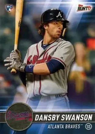 2017 Topps Bunt #6 - Dansby Swanson - Atlanta Braves